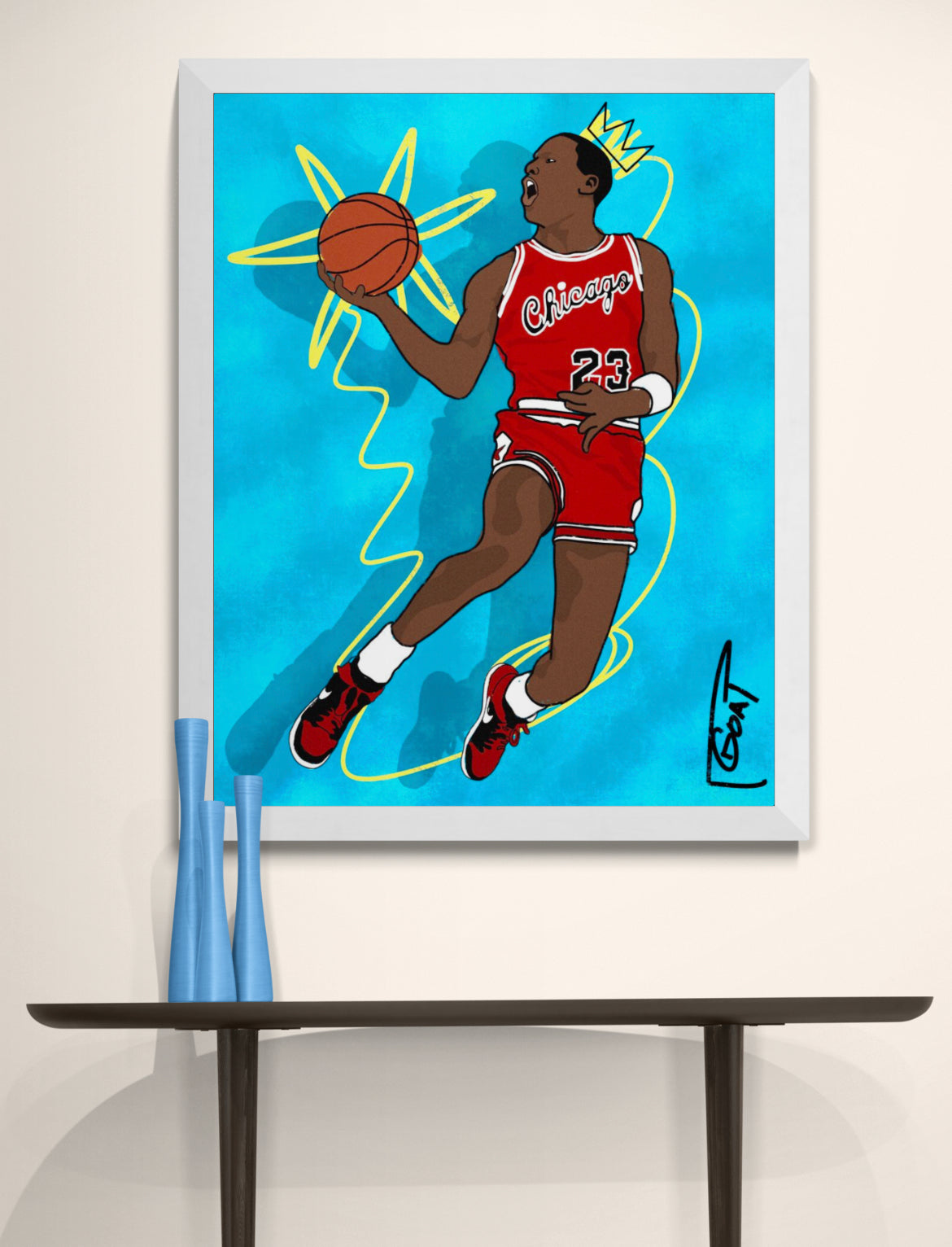 Blue Jordan